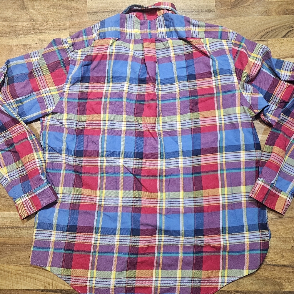 Ralph Lauren Plaid Button Down Shirt Men’s XL - Picture 8 of 8